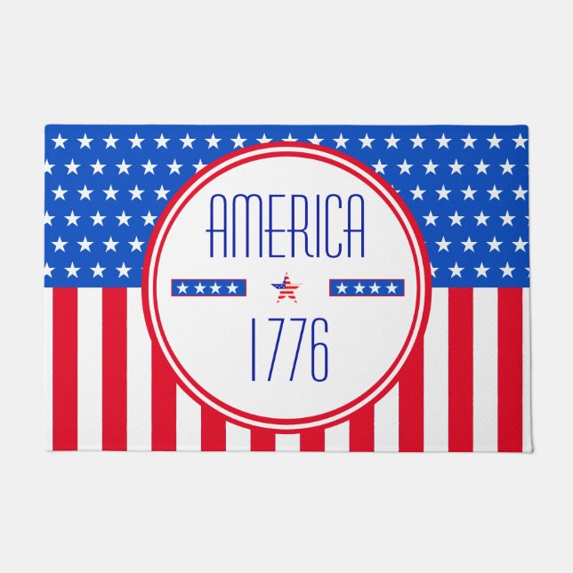 "American 1776 paillasson patriotique (Devant)