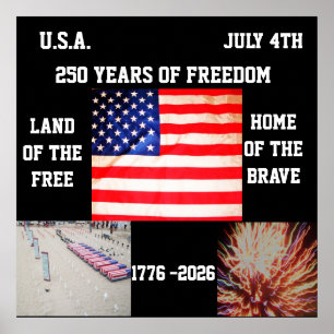 AMERICAN 250 YEARS OF FREEDOM poster
