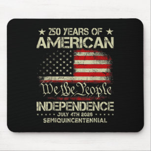 American 250th Anniversary Celebration 250 Years U Mouse Pad