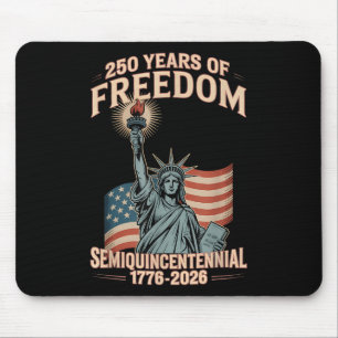 American 250th Anniversary Celebration 250 Years U Mouse Pad