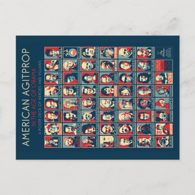 American Agitprop in the Age of Obama - Postcard (Front)