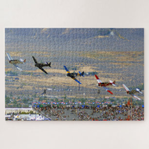 American Air Racing 2014 Airplane Racing Sports Jigsaw Puzzle