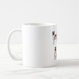 American akita dog Magic Coffee Mug
