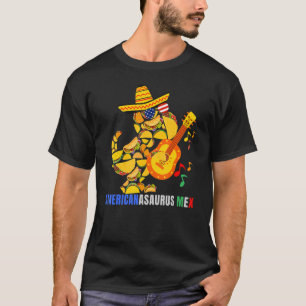 American American Mexican Amerisaurus Rex   Indomi T-Shirt