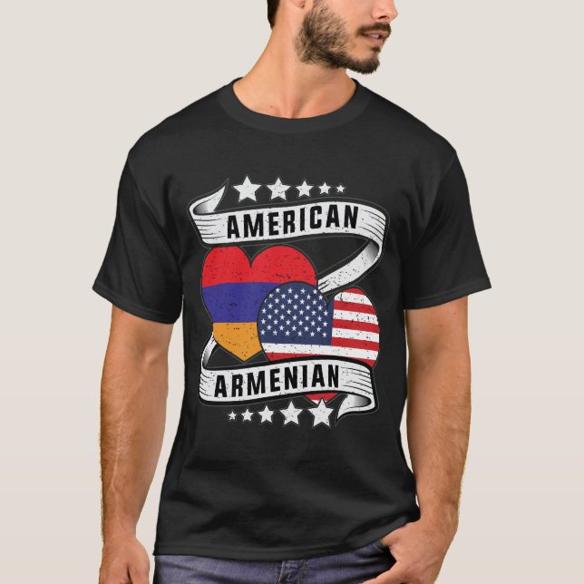 American and Armenian shirt (Front)