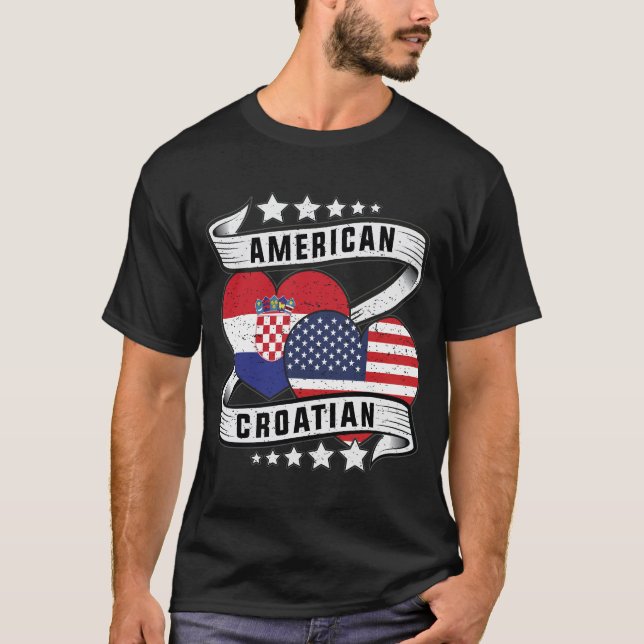 American and Croatian shirt (Front)
