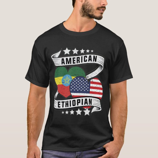 American and Ethiopian shirt  (Front)