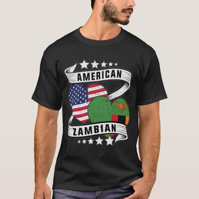 American and Zambian shirt  (Front)