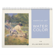 American Art William Henry Holmes Watercolor