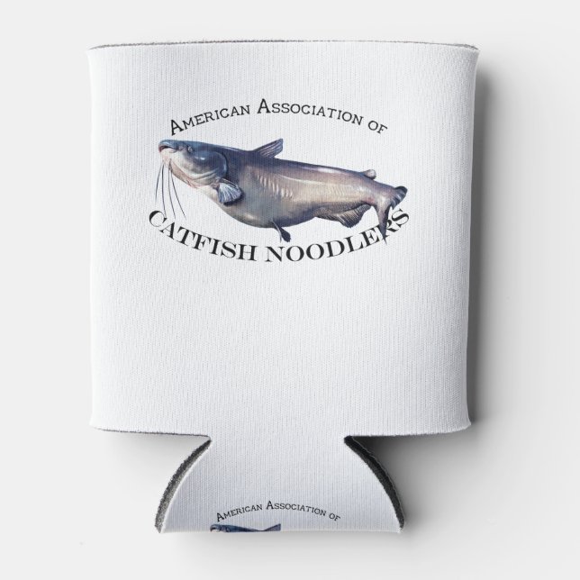 American Association of Catfish Noodlers Can Cooler (Front)