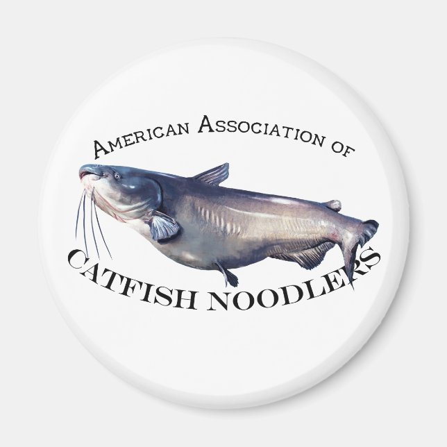 American Association of Catfish Noodlers Magnet (Front)