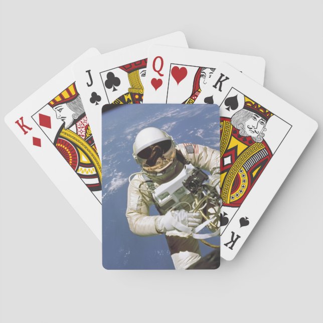 American Astronaut Playing Cards (Back)