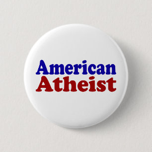 American Atheist 2 Inch Round Button