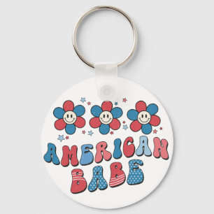 American Babe  Keychain