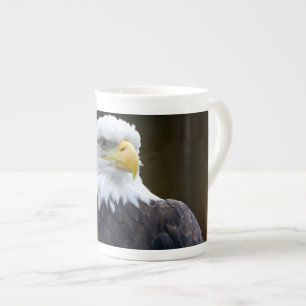 American Bald Eagle Bone China Mug