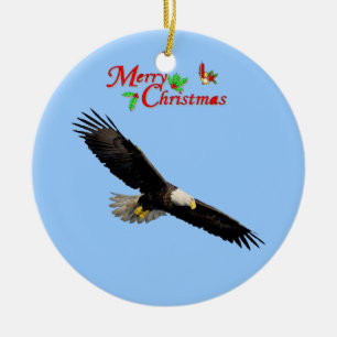 American Bald Eagle Christmas Ornament