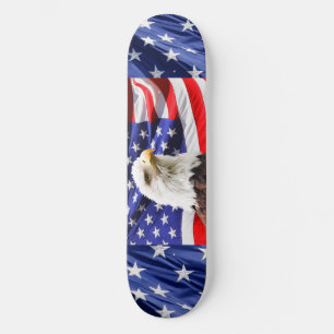 American Bald Eagle Destiny Nature Skateboard