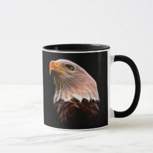 American Bald Eagle Head Mug