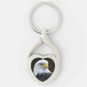 American Bald Eagle Keychain