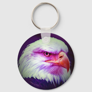 American Bald Eagle Keychain