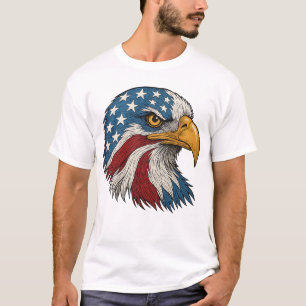 American Bald Eagle Patriotic T-Shirt