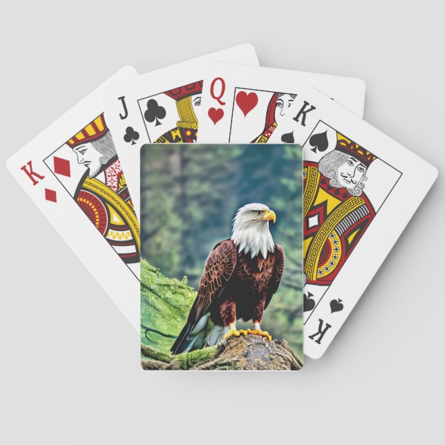 American Bald Eagle Playing Cards (Back)