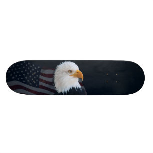 American bald eagle skateboard