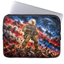 American Bald Eagle Tactical Warrior 13 Inch Lapto