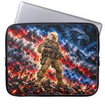 American Bald Eagle Tactical Warrior 15 Inch Lapto