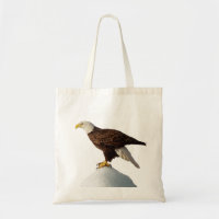 American Bald Eagle tote bag