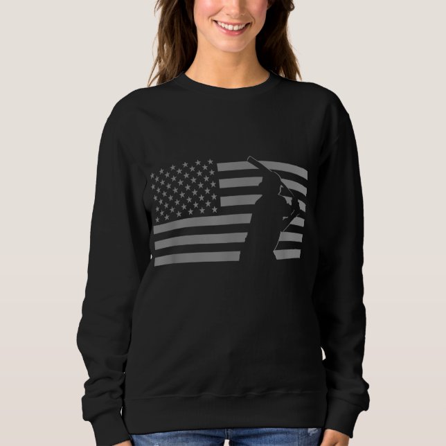 American Baseball - Baseball Sweatshirt (Front)