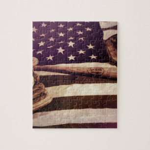 American Baseball Jigsaw Puzzle