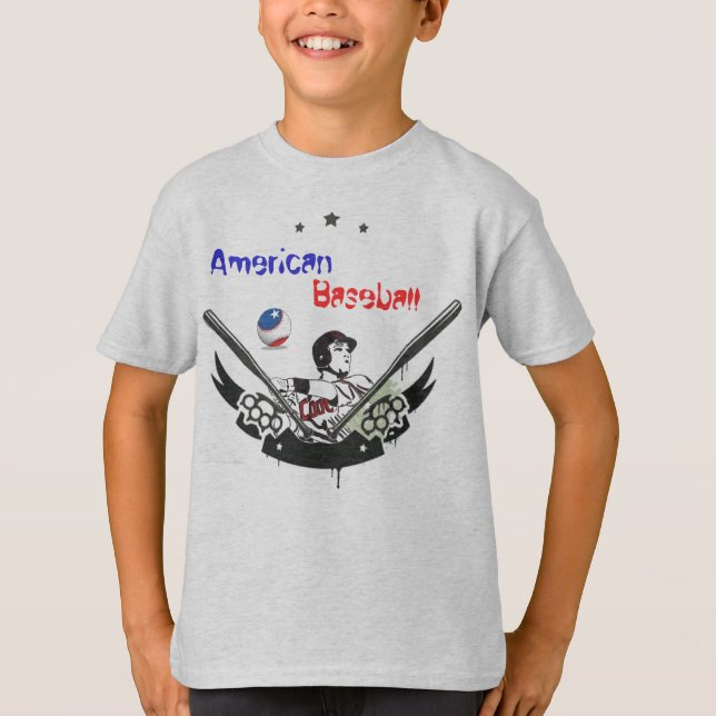 american baseball T-Shirt (Front)