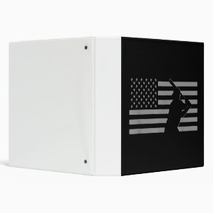 American Baseball USA Flag Baseball Binder