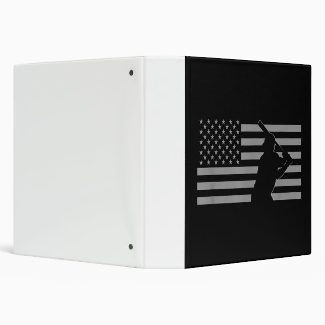 American Baseball USA Flag Baseball Binder (Background)