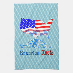 American Bavarian Roots Tea Towels