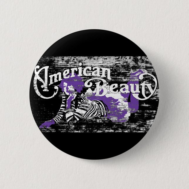 american beauty 2 inch round button (Front)