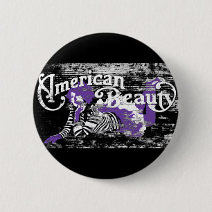 american beauty 2 inch round button