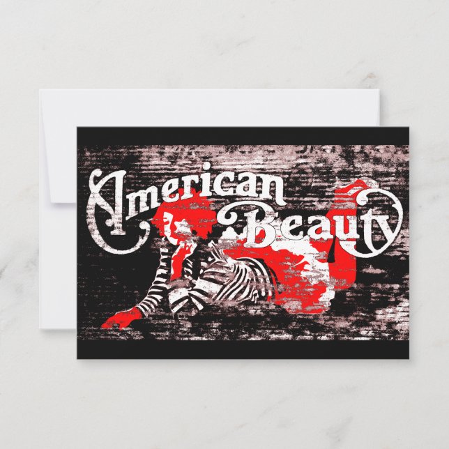 american beauty invitation (Front)