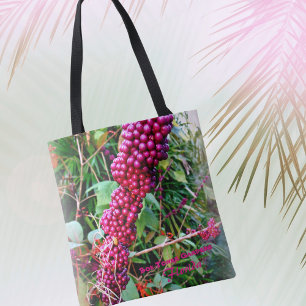 American Beautyberry at Bok Tower Gardens Florida Tote Bag