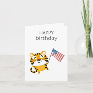 American Birthday Card – Happy Birthday