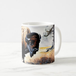 American Bison 2 Coffee Mug
