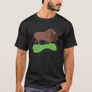 American Bison I Wild Animal I Buffalo I Bison T-Shirt