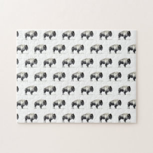 American Bison Jigsaw Puzzle