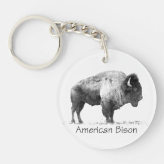 American Bison Keychain
