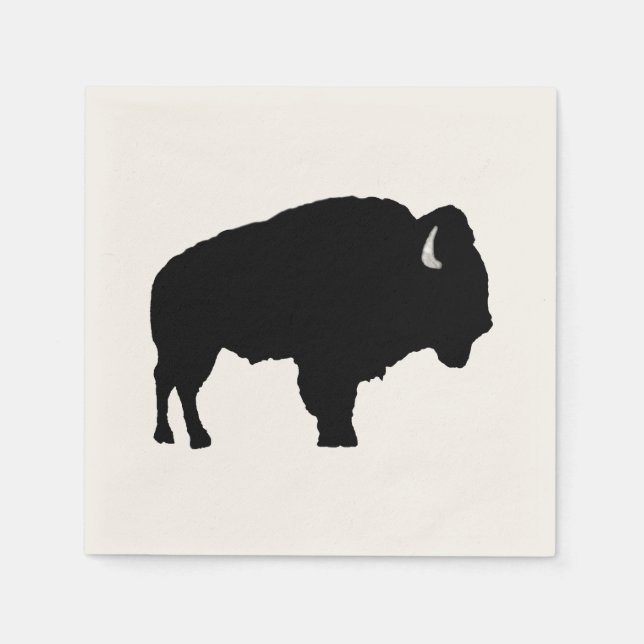 American Bison Napkin (Front)