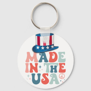 American Boy Keychain