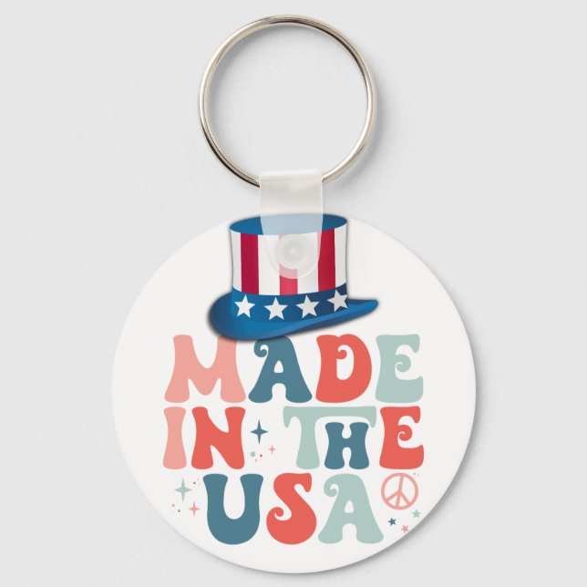 American Boy Keychain (Front)