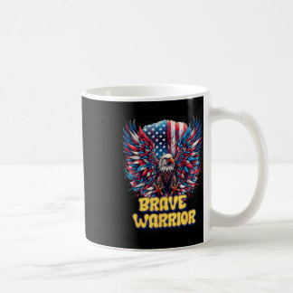 American Brave Warrior Patriotic Eagle In The Unit Coffee Mug