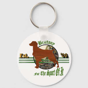 American Brittany Spaniel Gifts Keychain